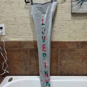 High waisted VS Pink leggings